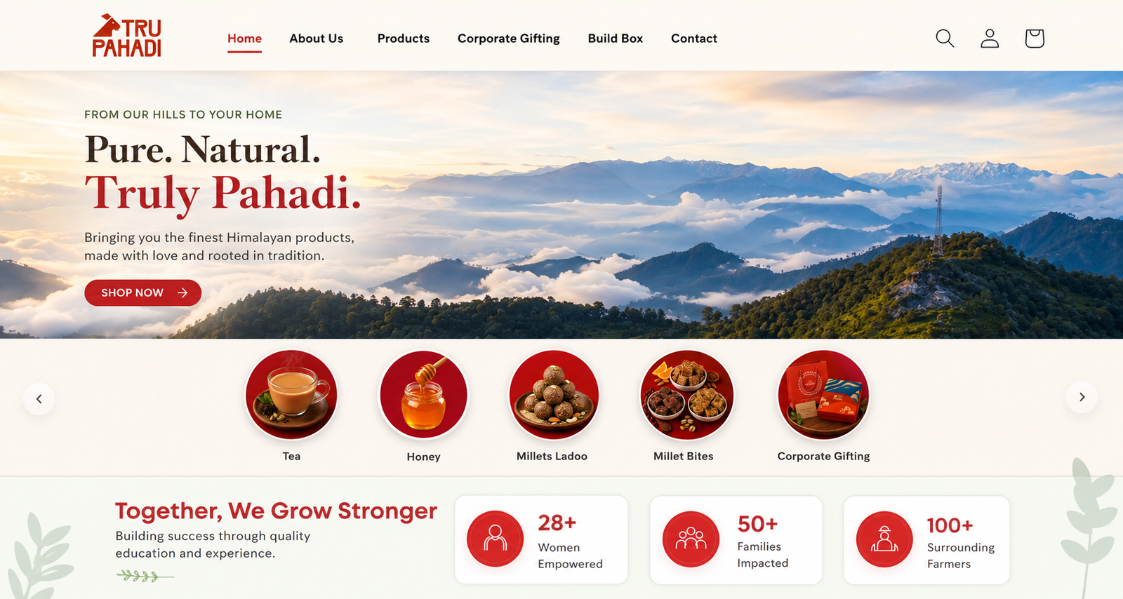 Tru Pahadi Website